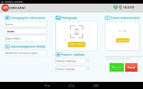 India Post Payments Bank Child Enrolment