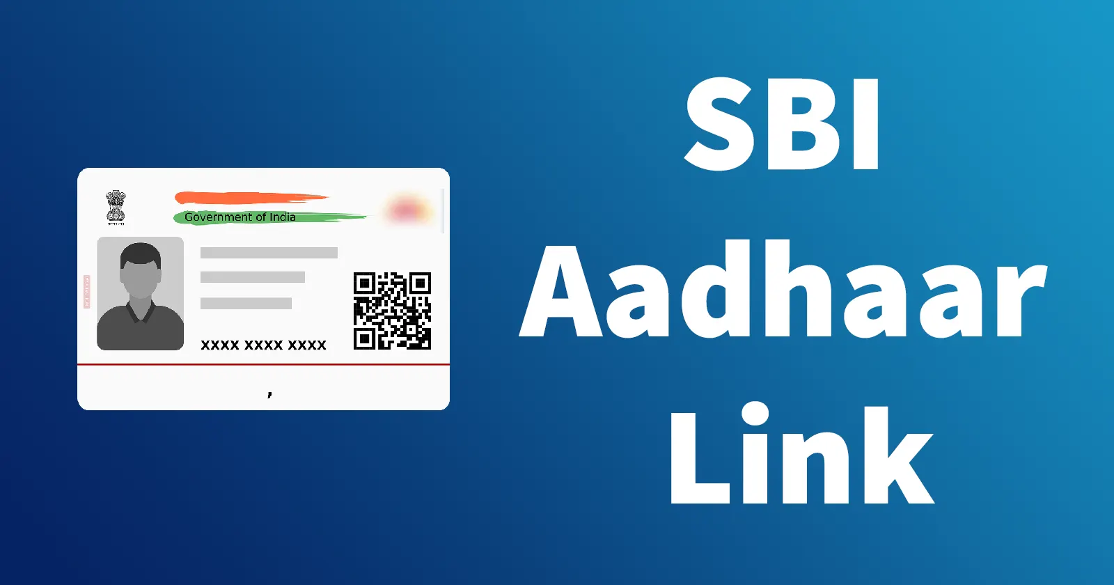 How to Link Aadhaar with SBI Bank Account