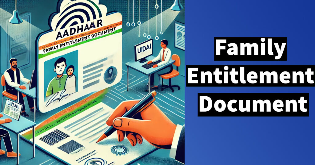 Family Entitlement Document