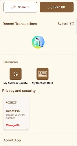 Aadhaar App Services